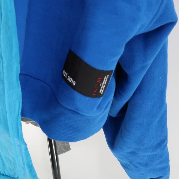 Ben Taverniti UNRAVEL PROJECT Over-Sized Asymmetrical Sweatshirt - Picture 8 of 10